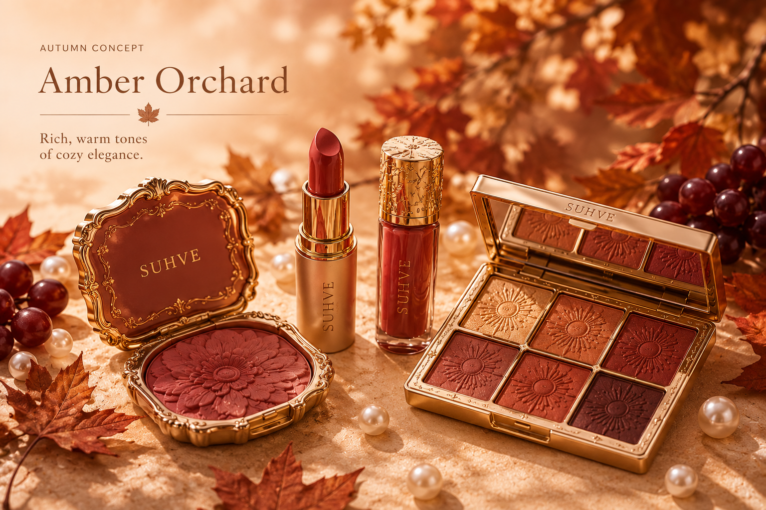 Amber Orchard autumn collection concept