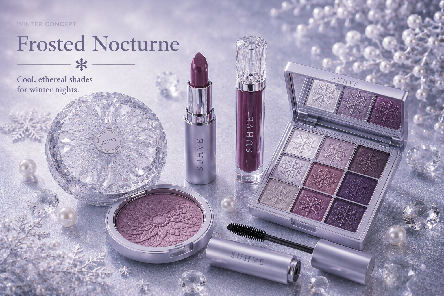 Frosted Nocturne winter collection concept